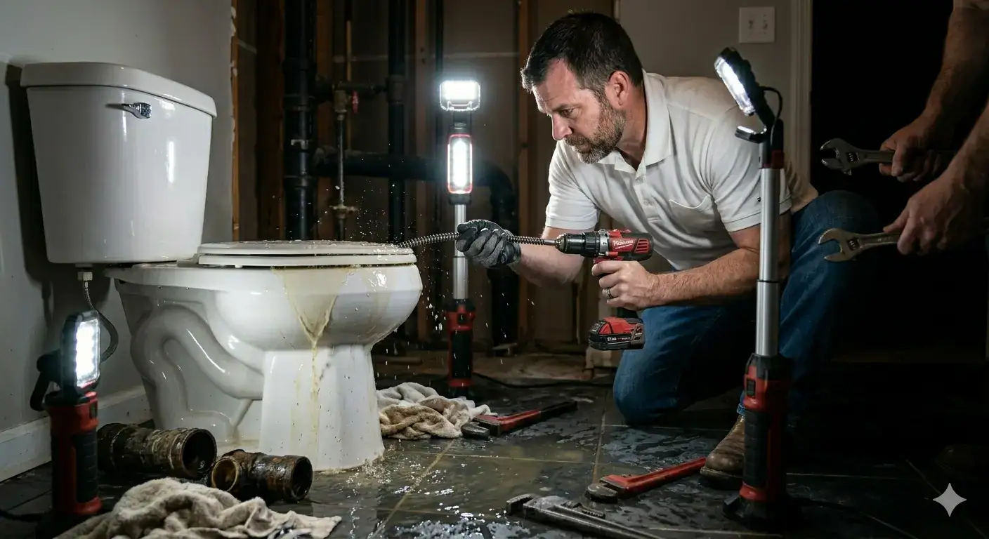 Emergency toilet repair in Memphis