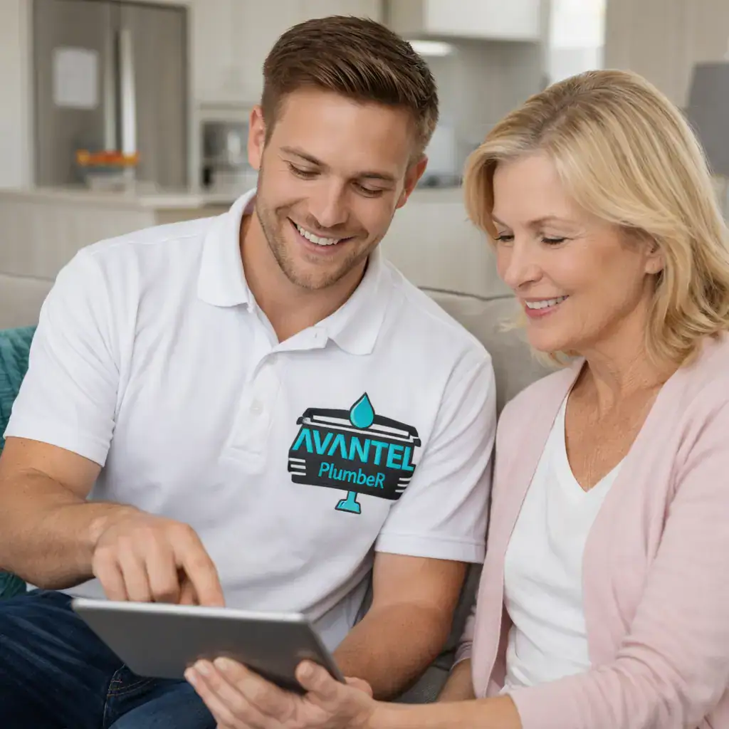 Local plumber helping customer in Memphis